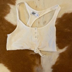 tiger mist knotted crop